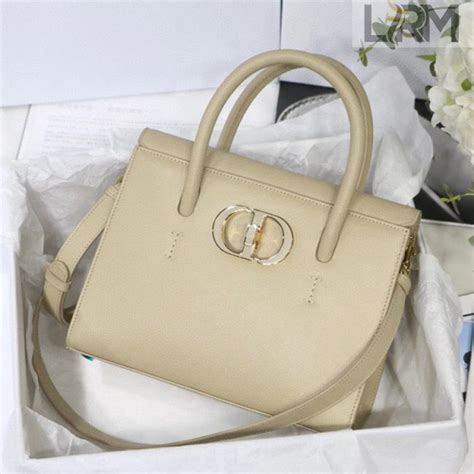 dior st honore tote|Medium St Honoré Tote Beige Grained Calfskin .